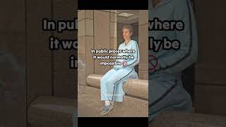 Confronting Hostile Architecture | (2005-2006) by Sarah Ross #art #artwork Archisuits Wealth