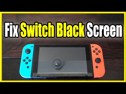 Nintendo Switch 검은 화면을 수정하는 방법 및 작동하지 않음! (쉬운 수정!)