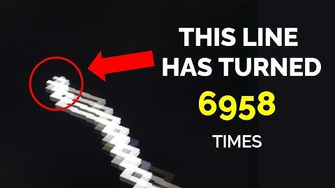 I made Dancing Line but really fast