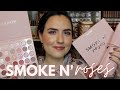 NEW ColourPop Smoke N Roses Palette +Brush Roll | Swatches, Tutorial + Ranking ALL The Mega Palettes