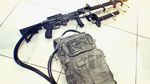 Anti-Drone Rifle and Drone Blanket: DRONE COUNTERMEASURES in Afghanistan