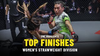 Top Women's Strawweight Finishes | ONE Highlights