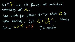 Propositional Logic Part 7: Lindenbaum's Theorem