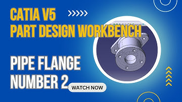 Part Design in CATIA V5: Pipe Flange Modeling Tutorial