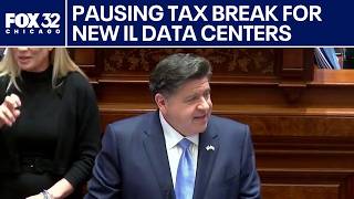 Illinois Gov. JB Pritzker wants to pause tax breaks for data centers