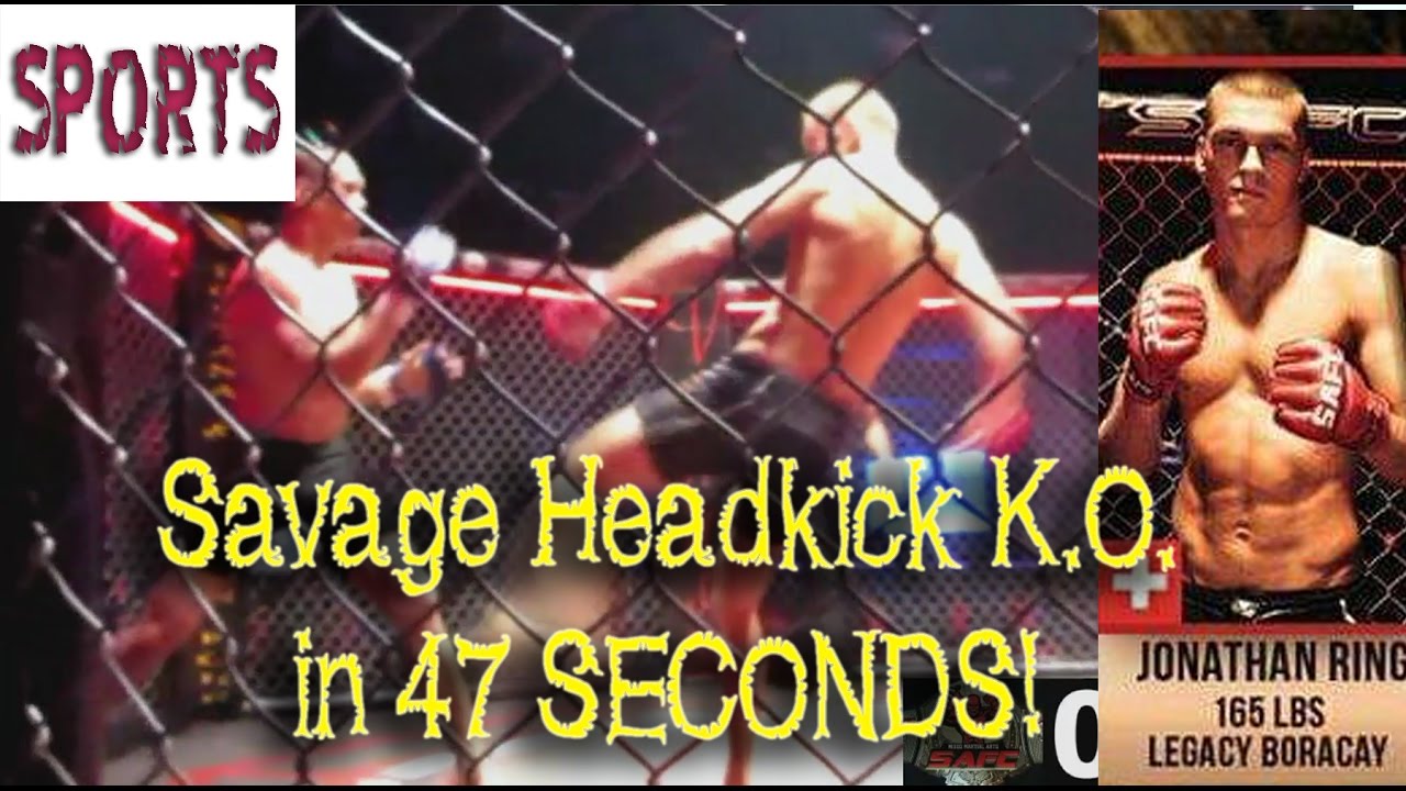 47-second Knockout by Jonathan Ring at Southeast Asia Fighting Championship 60 ᴴᴰ