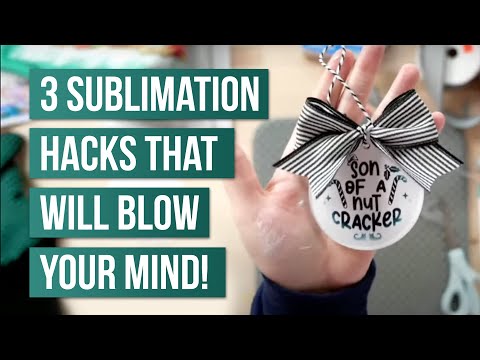 Video ???? 3 Sublimation Hacks That Will Blow Your Mind! - youtube