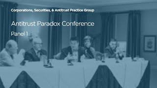 Generational Impact of The Antitrust [2018 Antitrust Paradox Conference]