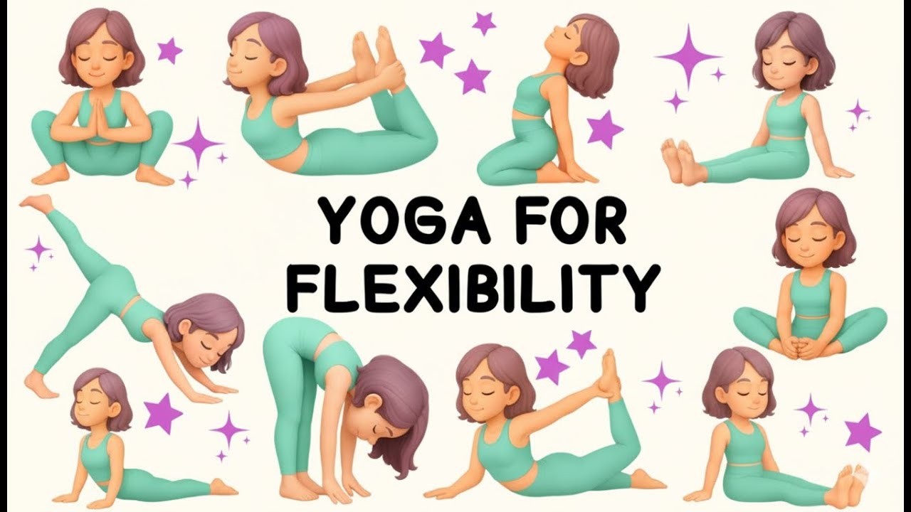 Simple Yoga Stretches & Relaxation for Kids | Improve Flexibility & Calmness | Children Yoga
