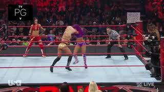 WWE RAW Bayley And Sasha Banks Vs Charlotte Flair And Nia Jax