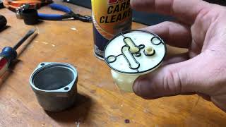 Carburetor cleaning on Briggs and Stratton generator (part 2)