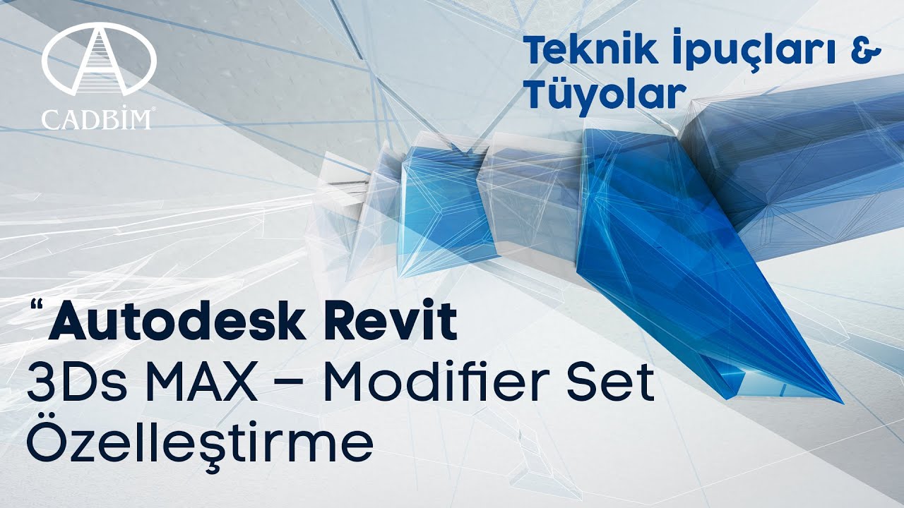 3Ds MAX – Modifier Set Özelleştirme - YouTube