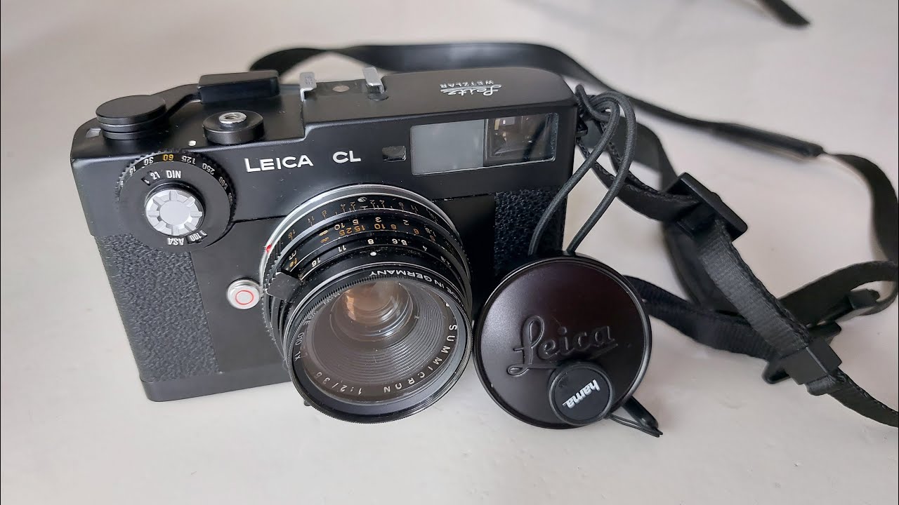 Leica cl 35mm camera en de leitz summicron 35mm f2 YouTube