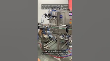 GEL, HAND WASH, DISH WASH, SHAMPOO FILLING MACHINE - AUTO 2 NOZZLE SERVO DRIVEN