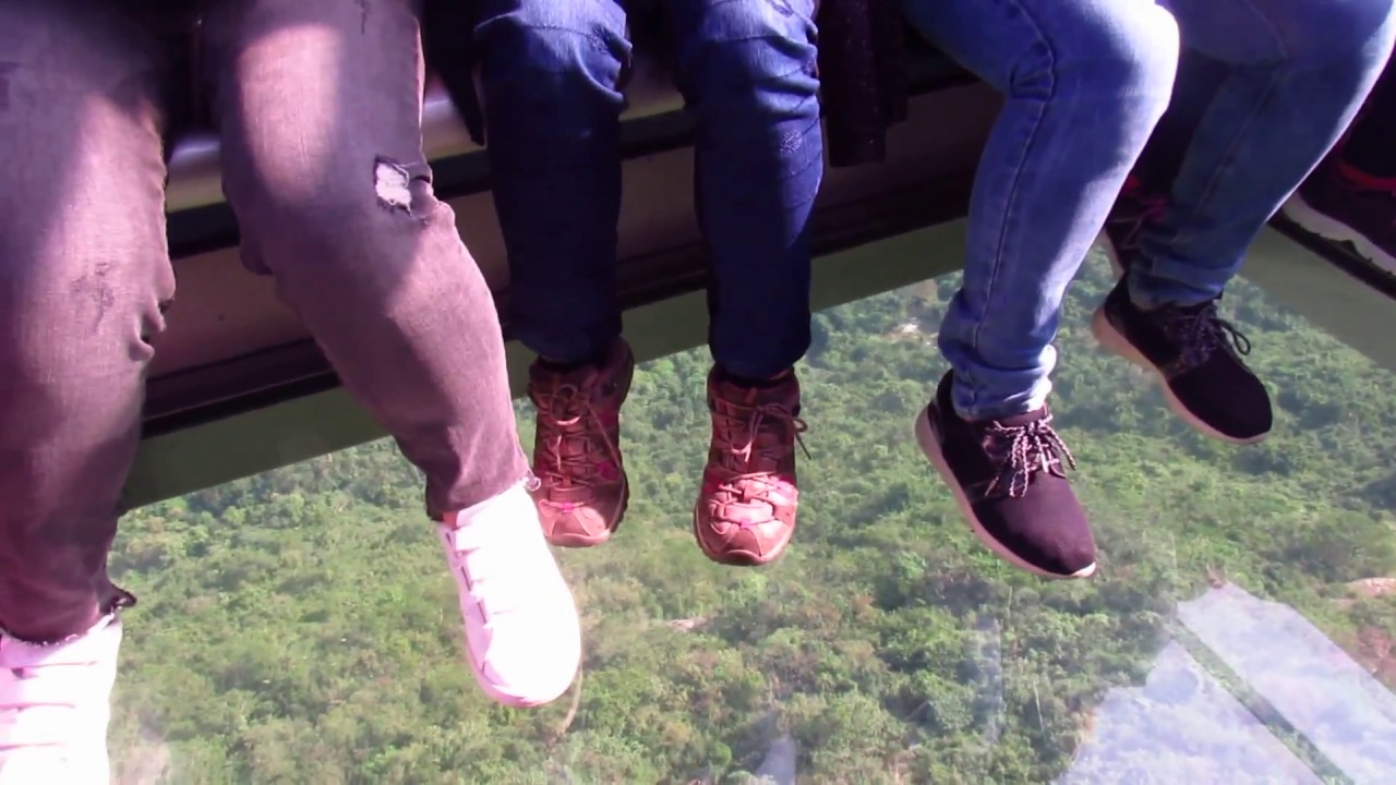 Glass Bottom 360 degree Hong Kong View from Big Buddha Gondola - Anil Kumar Travel Diary