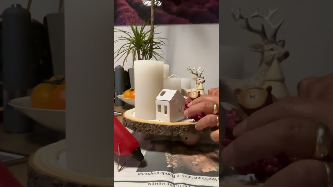 ASMR Adventskranz || DIY Advent wreath 2024