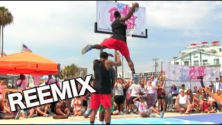 Reemix Crazy Dunks At Venice Beach Dunk Contest