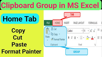 MS Excel clipboard all Options। Clipboard Option in MS Excel All Option।