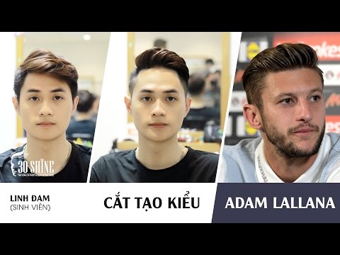 Video Cắt tạo kiểu Side Swept | Phong cách Adam Lallana |... - youtube