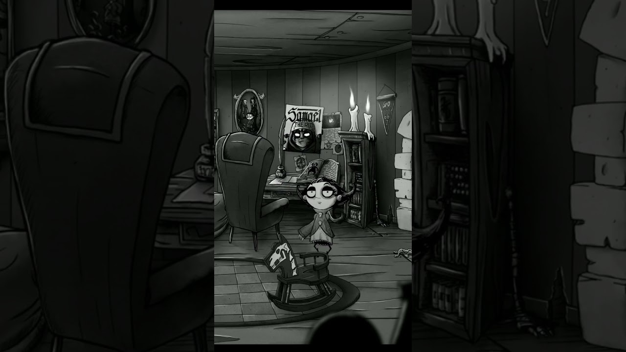 Looking around (Prim) Gothic point and click adventure game 