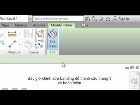 Video (Revit Tip 8 - Mỗi ngày 1 Tip) Vẽ cầu thang 3 vế đơn... - youtube