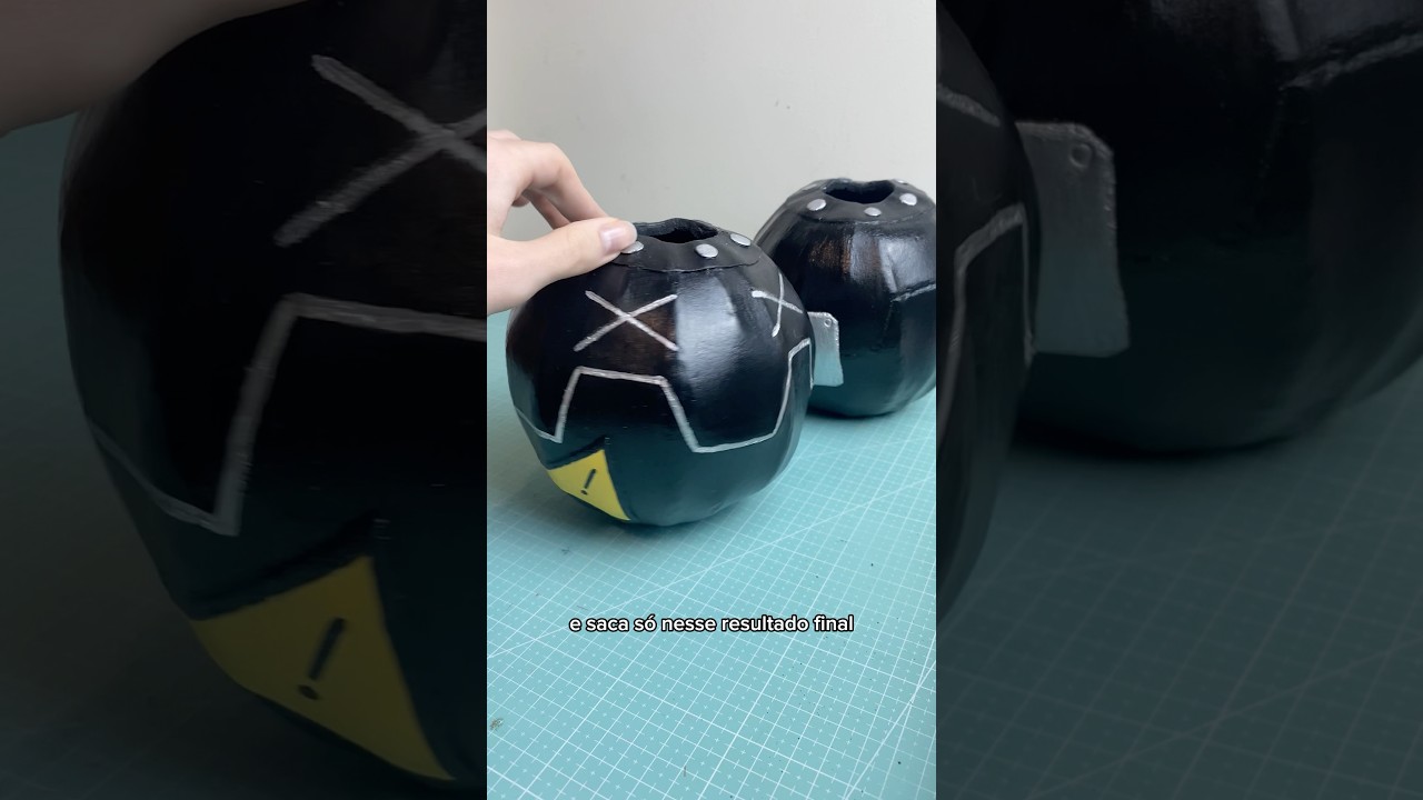 Fazendo os acessórios da Koleda - Como fazer um prop de EVA para Cosplay