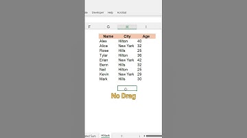 Master the HSTACK Function in Excel | Merge Data Instantly #shorts