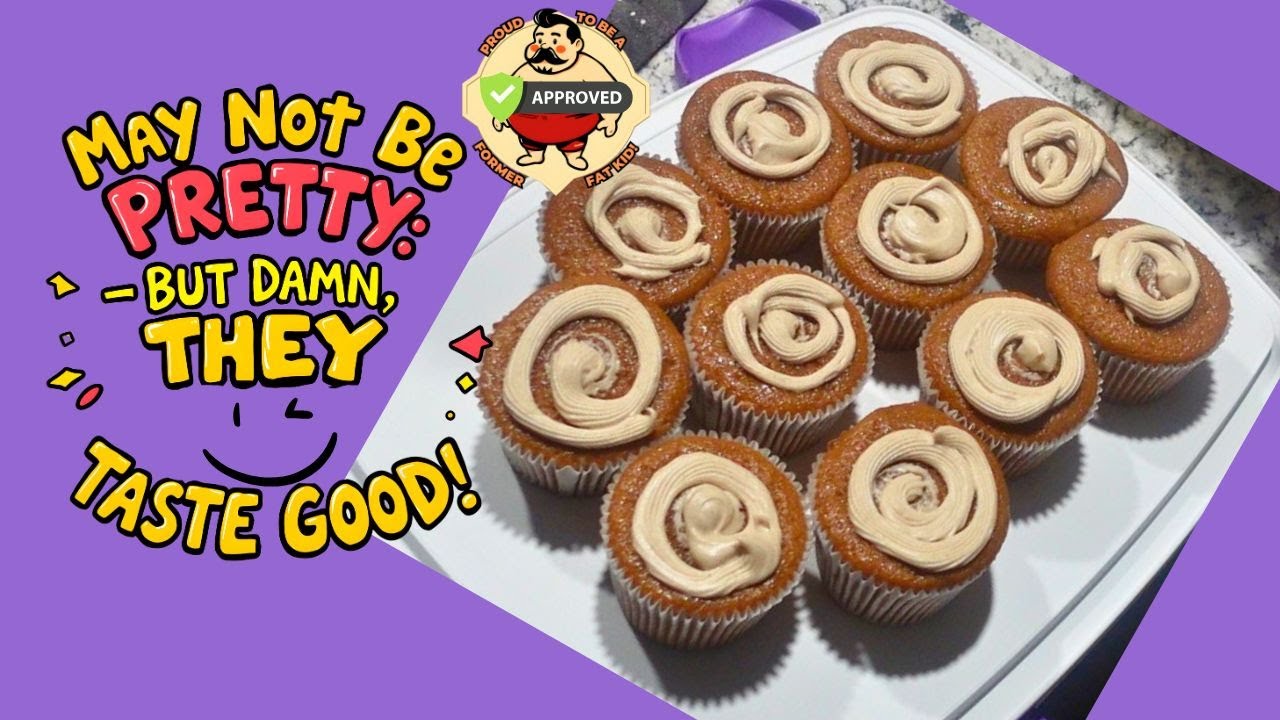 Sweet Potato Pie Spice Cupcakes | Easy Recipe Using Pie Batter & Cake Mix!