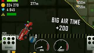 Nuclear Plant And Trophy Truck Hill Climb Racing Gameplay