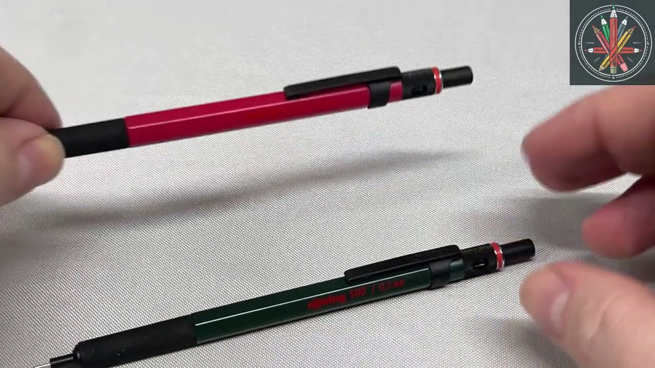 Rotring 500 Green and Red 0.5mm Mechanical Pencil Review