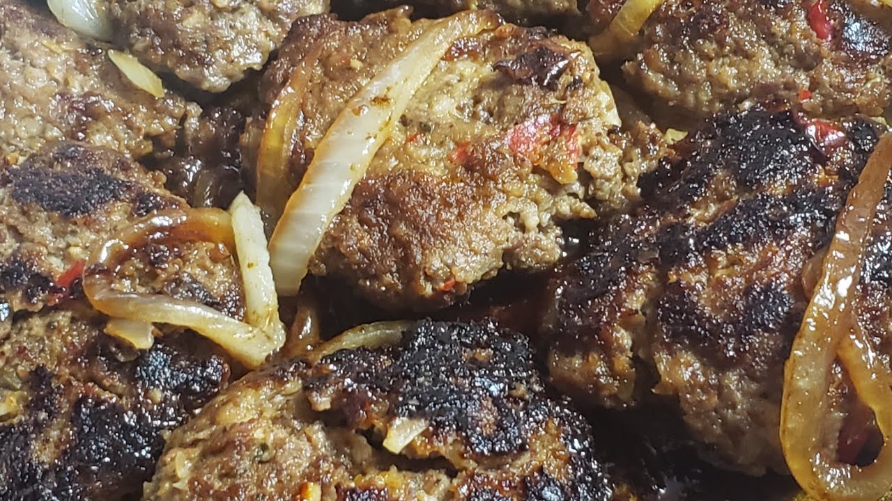 Loaded Garlicky Gourmet Burgers!