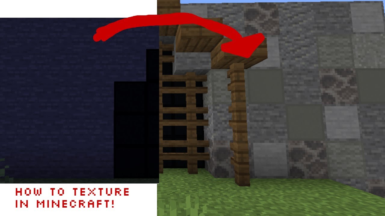 How to Texture in Minecraft!