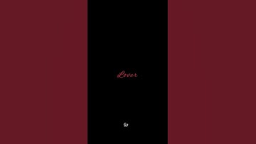 tailor Swift -lover❤️ #lover #tailorswift #love #status #blackscreenstatus #lovestatus