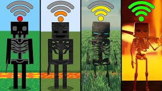 Minecraft Experiments with different Wi-Fi