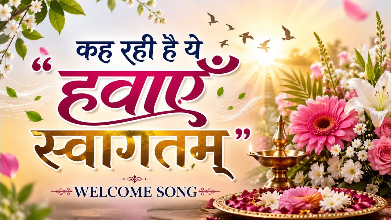Swagat Geet || Welcome Song || These clouds are saying welcome #welcomesong #swagatgeet