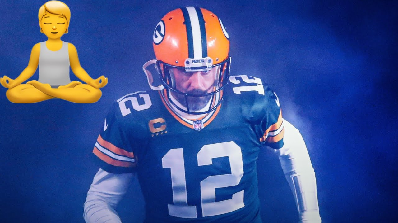 Aaron Rodgers Emerges from his "Darkness Retreat" - YouTube