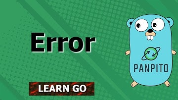[Golang] error
