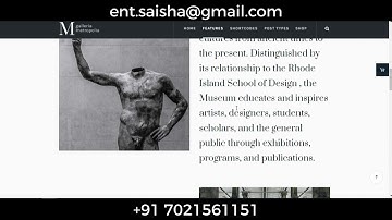 Art Gallery Website - Modern Art