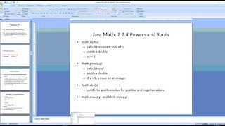 Math functions in Java