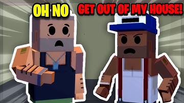 I snuck into Players Houses | Simple Sandbox 2