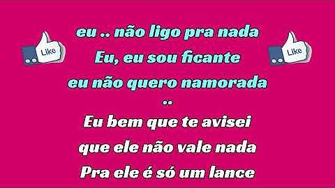 LANCE DE ESCOLA Mine e Kysha - Recuperação KARAOKE