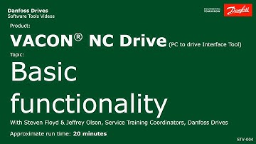 VACON® NC Drive Basic Functionality
