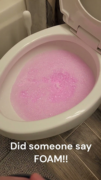 new product 🚨 the pink stuff miracle foaming toilet cleaner 🚽 #asmr  #asmrcleaning #thepinkstuff ad 