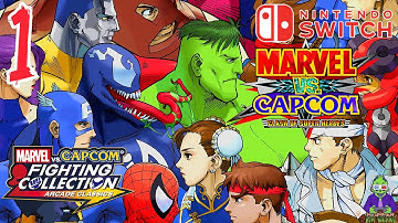 Marvel vs Capcom 1 (Marvel vs Capcom Fighting Collection) Nintendo Switch Full Game Longplay [1/2]