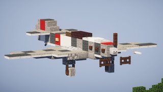 Minecraft Yakovlev Yak-3 Fighter Tutorial