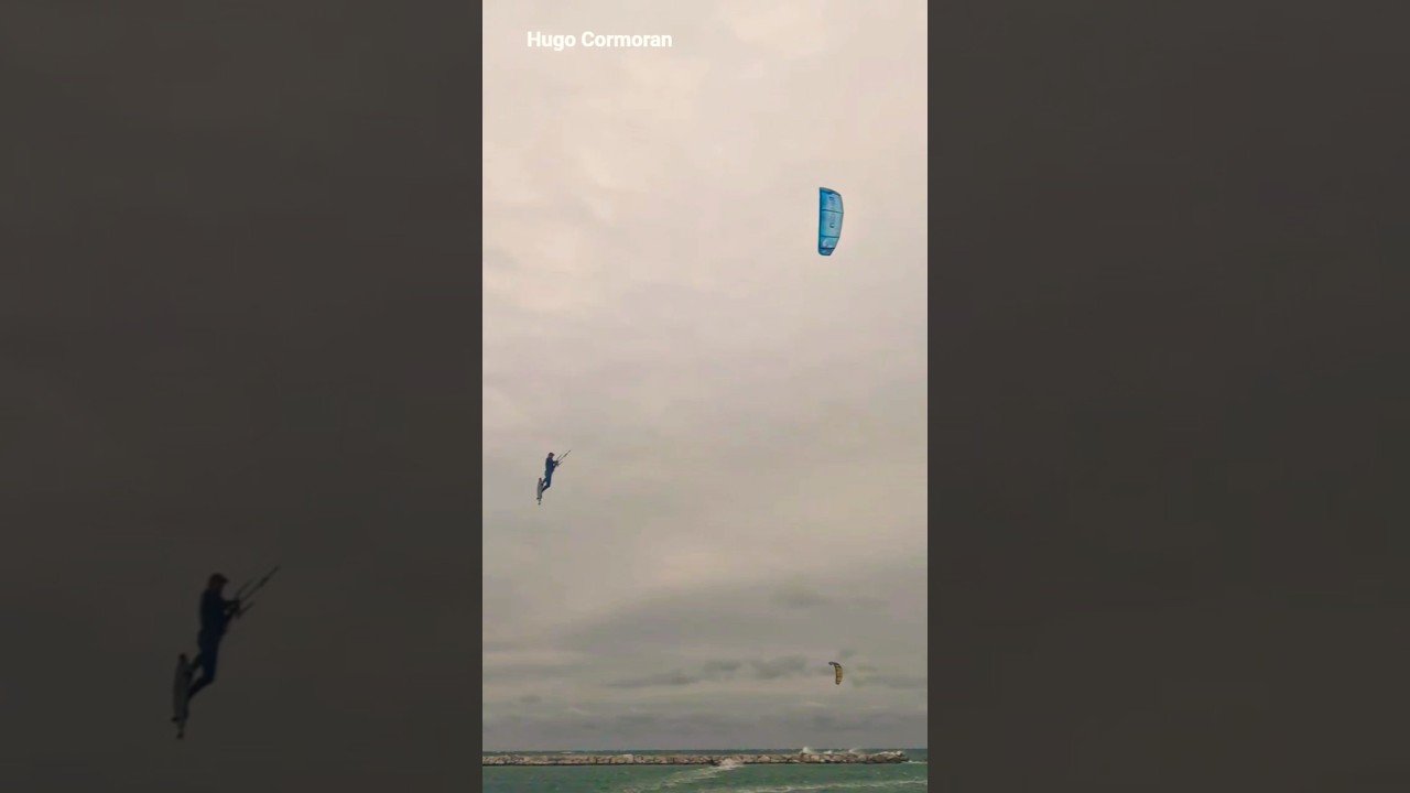 Kiteman windy extreme fun 