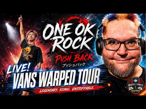 ONE OK ROCK - Push Back (Live From The Vans Warped Tour) Reaction!!