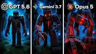 ChatGPT vs Gemini vs Claude Make a Minecraft Horror Mod