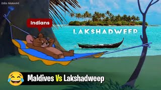 Maldives vs Lakshadweep Meme || Tom and Jerry ~ Edits MukeshG