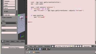 Object follow mouse cursor BGE